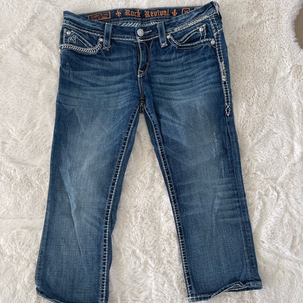 Rock Revival Capris Size 30